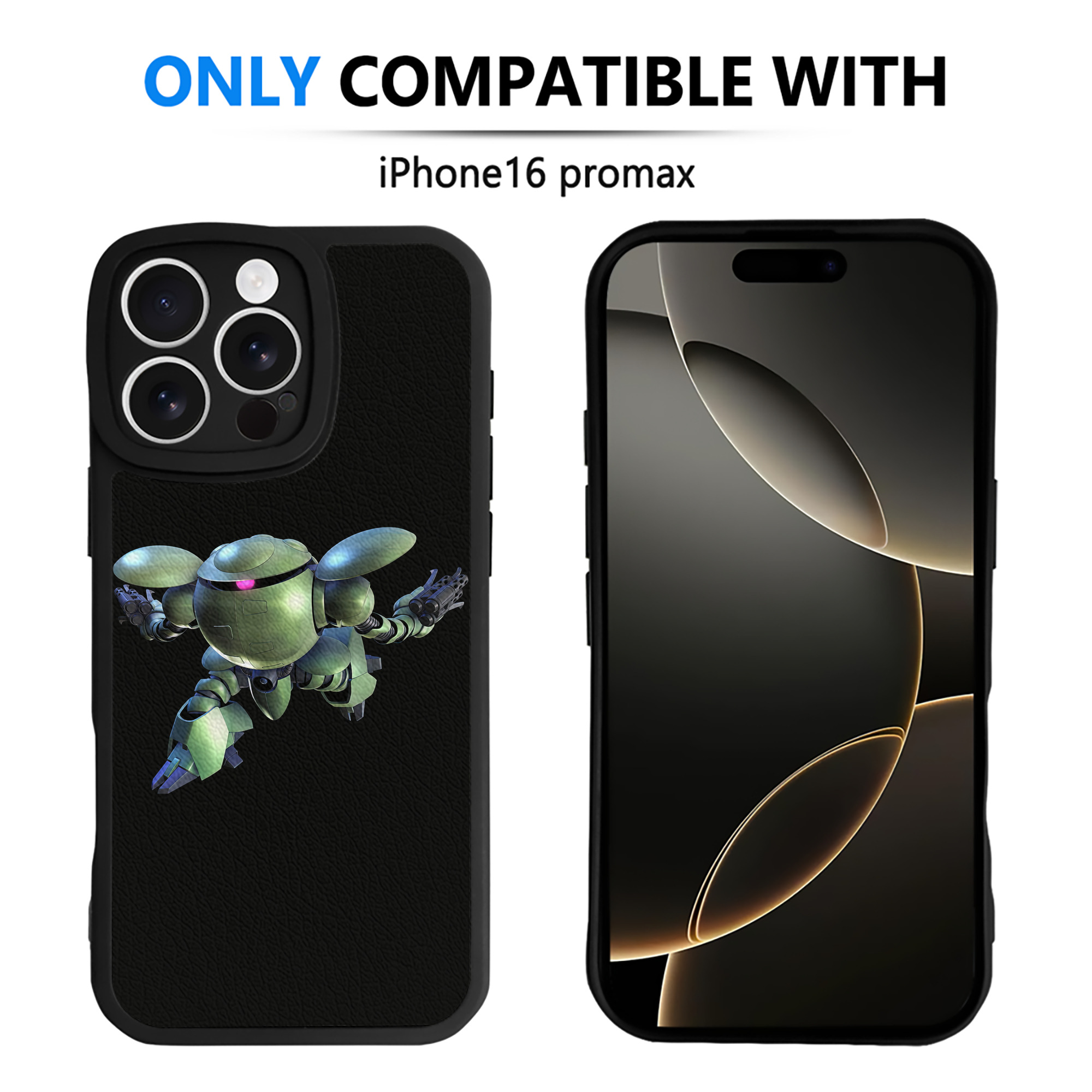 （画像用） 機動戦士ガンダム Mobile Suit Gundam 【iPhone 16シリーズ対応】シリコンスマホケース（レザー調） 材質：シリコン